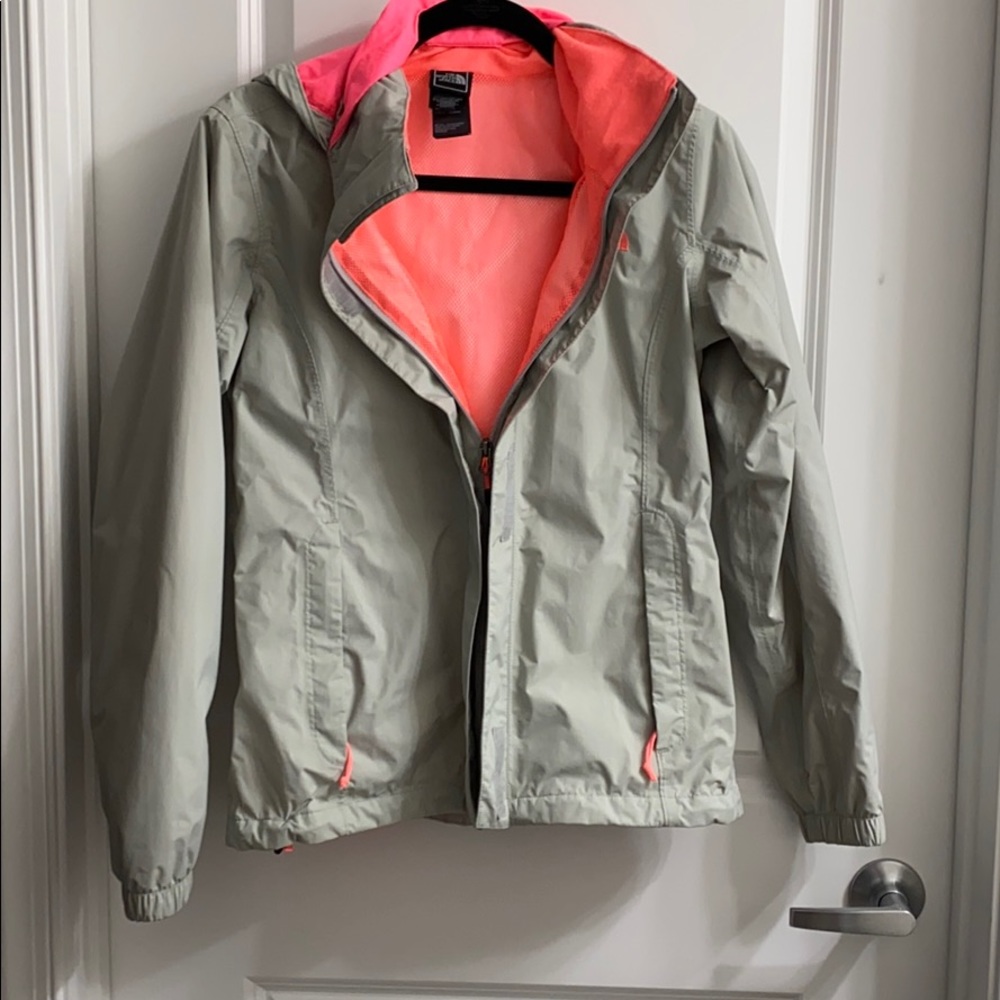 The North Face raincoat